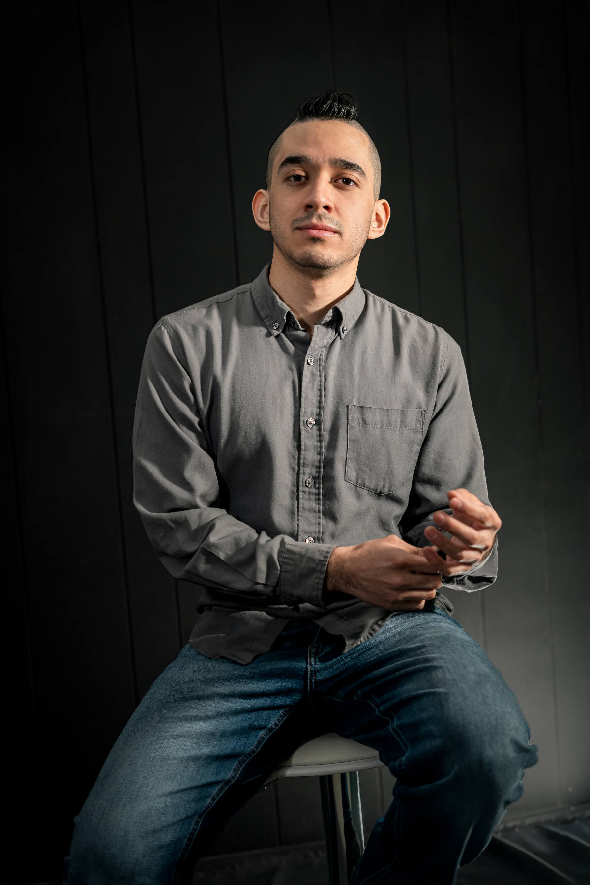 Daniel Andrés Rivera Flores, fotografía de Víctor de la Cruz para www.ActorsOutlined.com